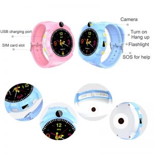 gps horloge junior wifi camera selfie 2018 telefoon sos lantaarn kind tracker