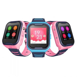 gps horloge junior 4G aqua wifi videocall telefoon sos waterdicht waterproof kind tracker lantaarn