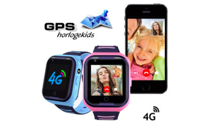 gps horloge junior 4G aqua wifi videocall telefoon sos waterdicht waterproof kind tracker lantaarn SOCIAL