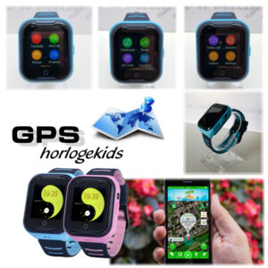 gps horloge junior 4G aqua wifi videocall telefoon sos waterdicht waterproof kind tracker lantaarn GPSHorlogeKids