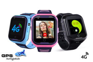 gps horloge junior 4G aqua wifi videocall telefoon sos waterdicht waterproof kind tracker lantaarn GPSHorlogeKids