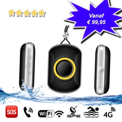 GPS tracker 4G SOS Wifi Long Life Aqua telefoon sos waterdicht waterproof tracker videobellen persoonlijk alarm GPSHorlogeKids