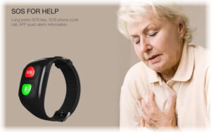 GPS tracker armband Aqua Wifi SOS bellen waterdicht waterproof persoonlijk alarm GPSHorlogeKids