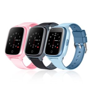 gps horloge kind SLIM junior 4G whatsapp wifi videobellen telefoon sos spatwaterdicht tracker GPSHorlogeKids