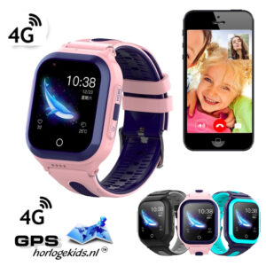 gps horloge kind omni junior 4G aqua wifi videocall telefoon sos spat spatwaterdicht waterproof kind tracker videobellen GPSHorlogeKids