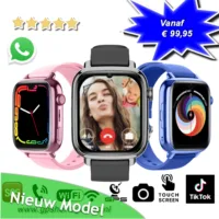 gps horloge kind FLUX smartwatch voor kinderen 4G wifi videocall telefoon sos spatwaterdicht videobellen GPSHorlogeKids tiktok whatsapp google assistent Instagram