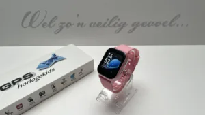 gps horloge kind PAX smartwatch voor kinderen 4G videocall telefoon sos spatwaterdicht videobellen GPSHorlogeKids