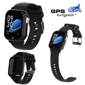 gps horloge kind PAX smartwatch voor kinderen 4G videocall telefoon sos spatwaterdicht videobellen GPSHorlogeKids