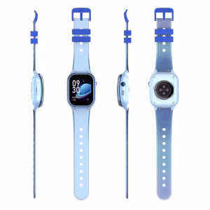 gps horloge kind Curve smartwatch voor kinderen 4G videocall telefoon sos spatwaterdicht videobellen GPSHorlogeKids