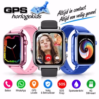 gps horloge kind FLUX smartwatch voor kinderen 4G wifi videocall telefoon sos spatwaterdicht videobellen GPSHorlogeKids tiktok whatsapp google assistent Instagram